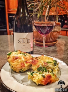 Hahn SLH Pinot and cheese bake