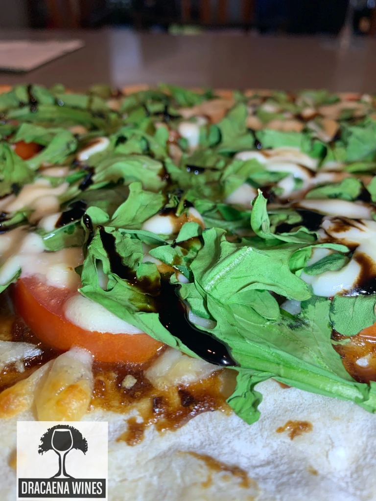 Arugula and Balsamic Glaze Pizza