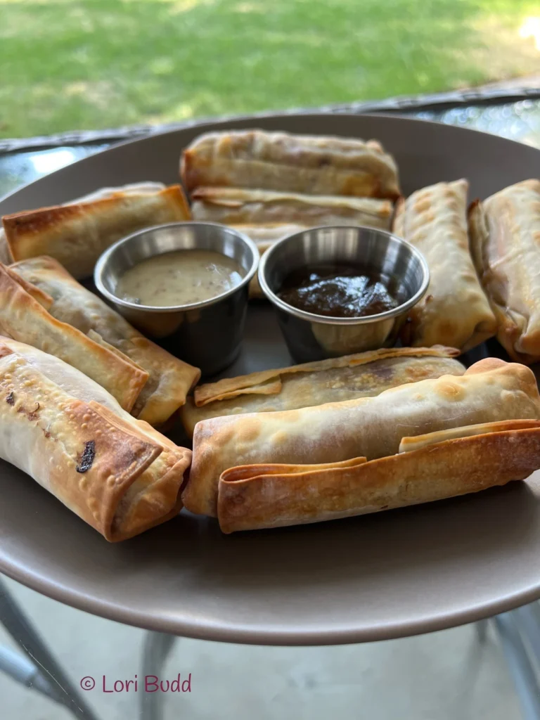 finished eggrolls