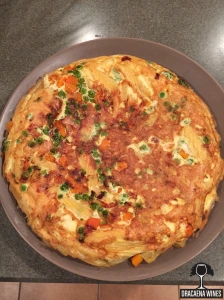 finished fritatta