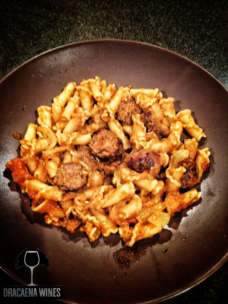 pumpkin pasta and sausage