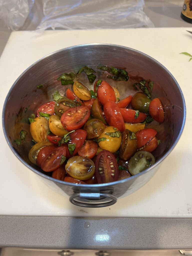 balsamic tomatoes