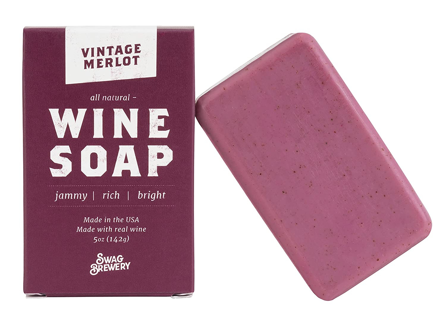 bar of merlot soap