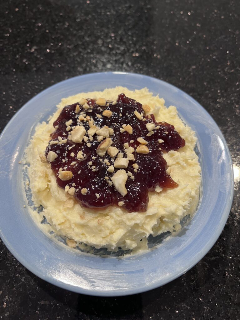 Whipped Brie and Blackberry