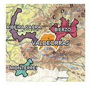 location of Valdeorras