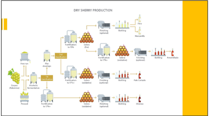 sherry production