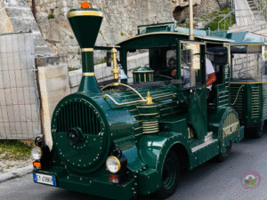 little train used for transportation