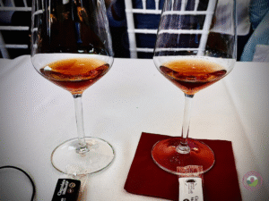 wine and chocolate for an experiment about music